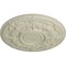 Ekena Millwork Oslo Ceiling Medallion (Fits Canopies up to 10 1/2"), Hand-Painted Clear Yellow, 28 1/8"OD x 1 3/4"P CM28OSCYF - alternate 4